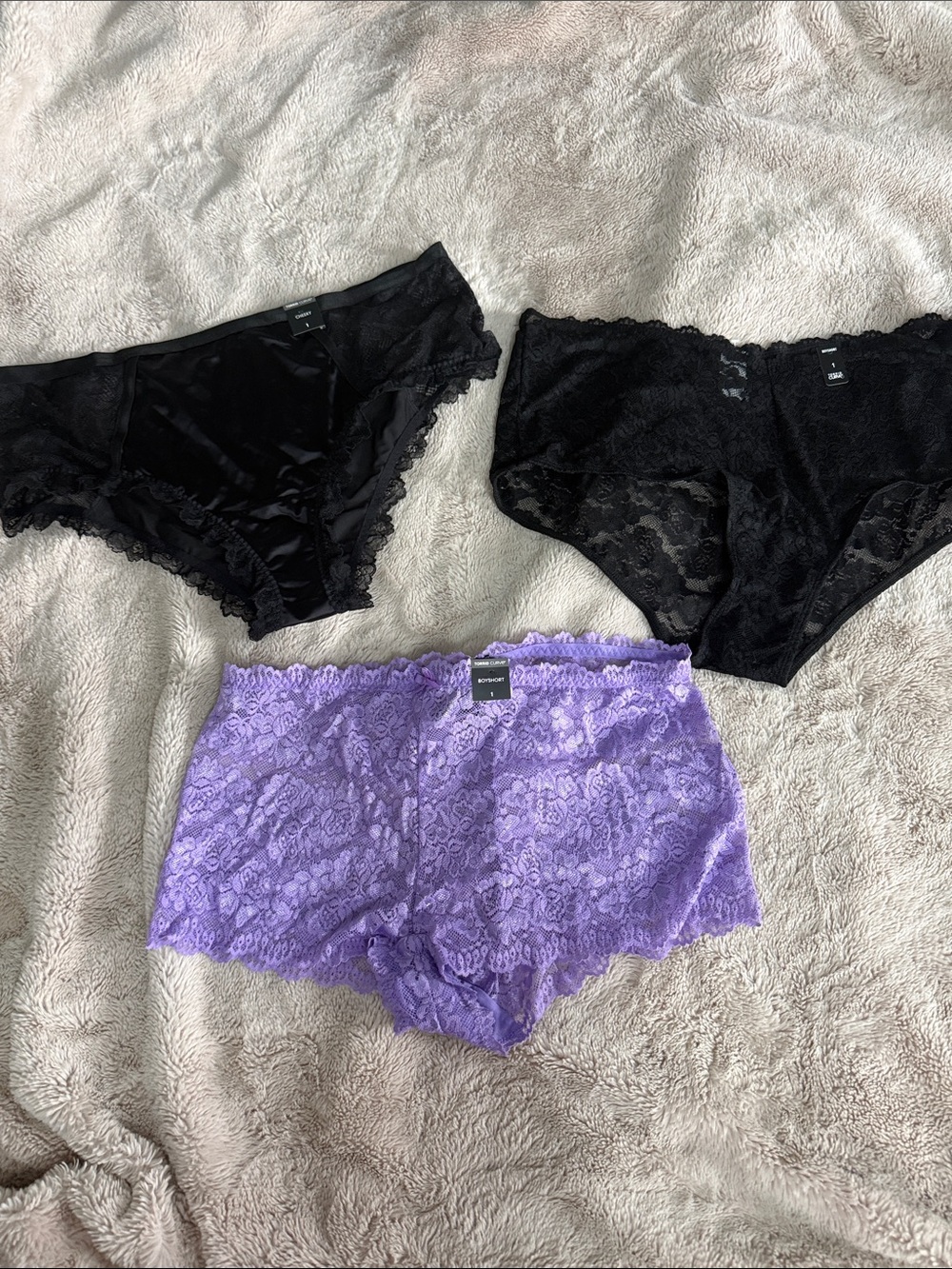 NWT Torrid 1x Lace Panty Bundle 3 pairs!